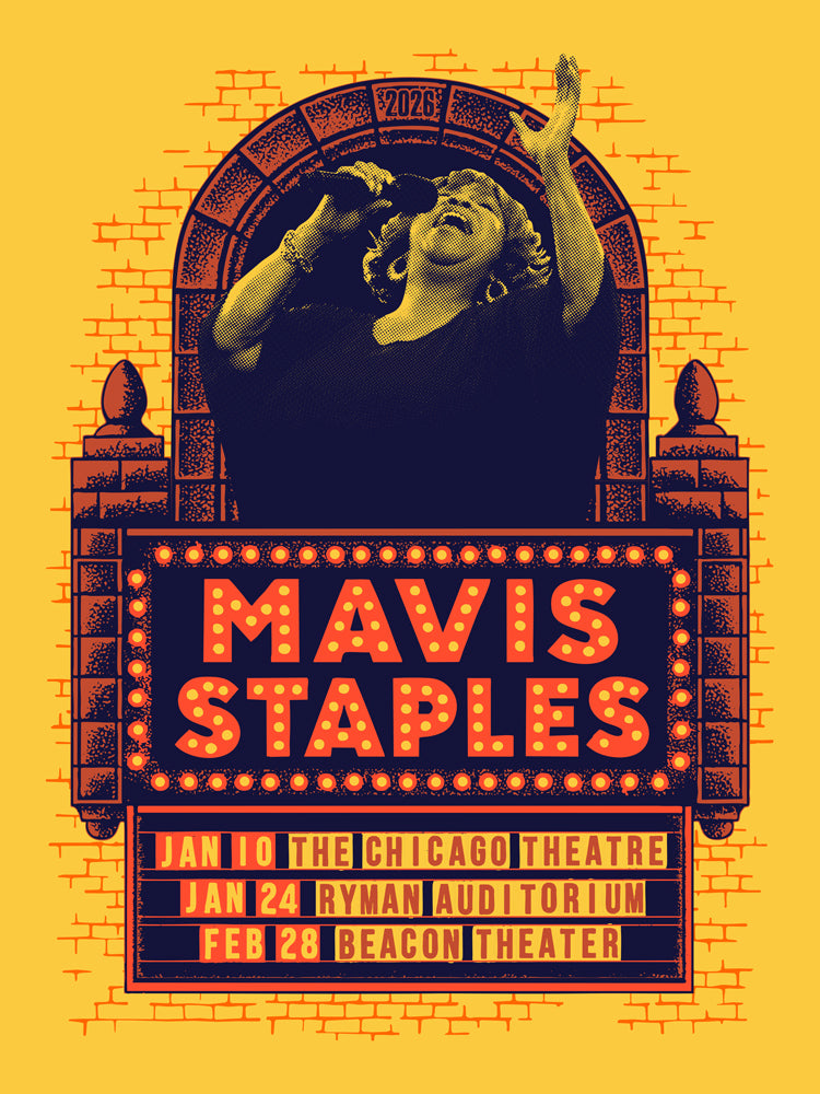 Mavis Staples - January/February 2026 Poster
