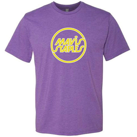 Mavis Staples Circle Logo T - Purple