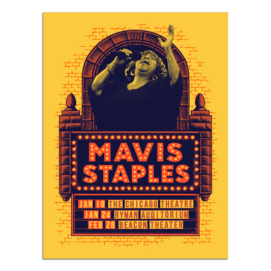 Mavis Staples - January/February 2026 Poster